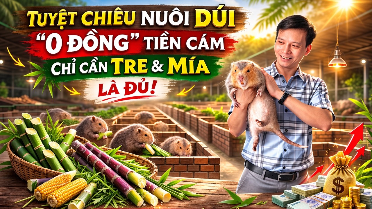 Tuyệt Chiêu Nuôi Dúi 