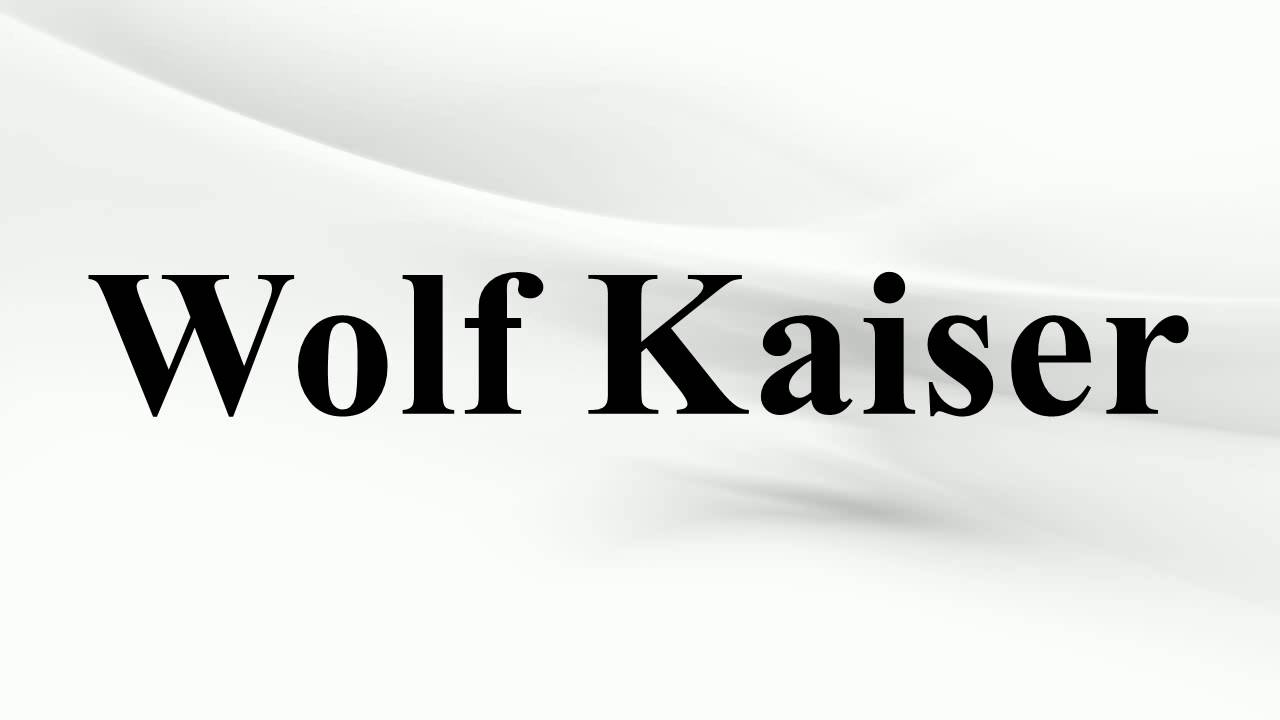 Wolf Kaiser