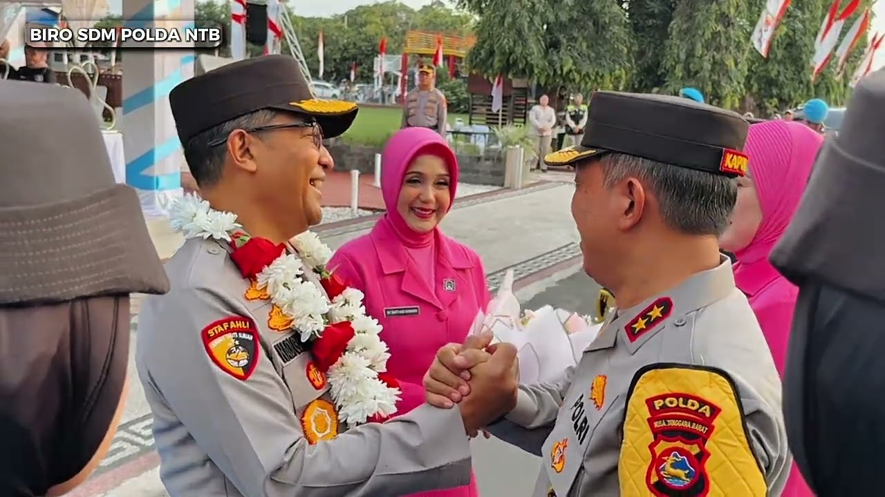 RANGKAIAN SERAH TERIMA JABATAN KAPOLDA NTB