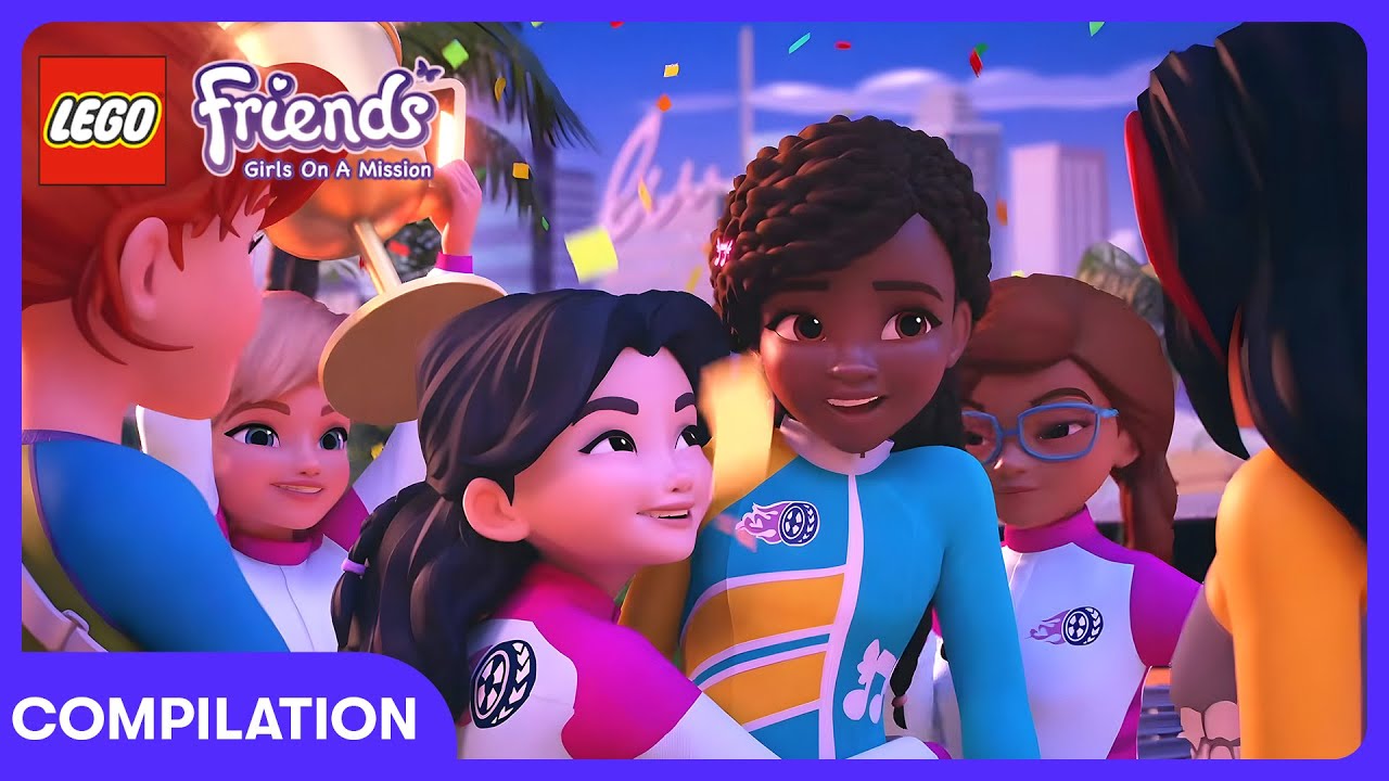 LEGO Friends - Sfida al Gran Premio! | Cartoni per Bambini | WildBrain Bambini
