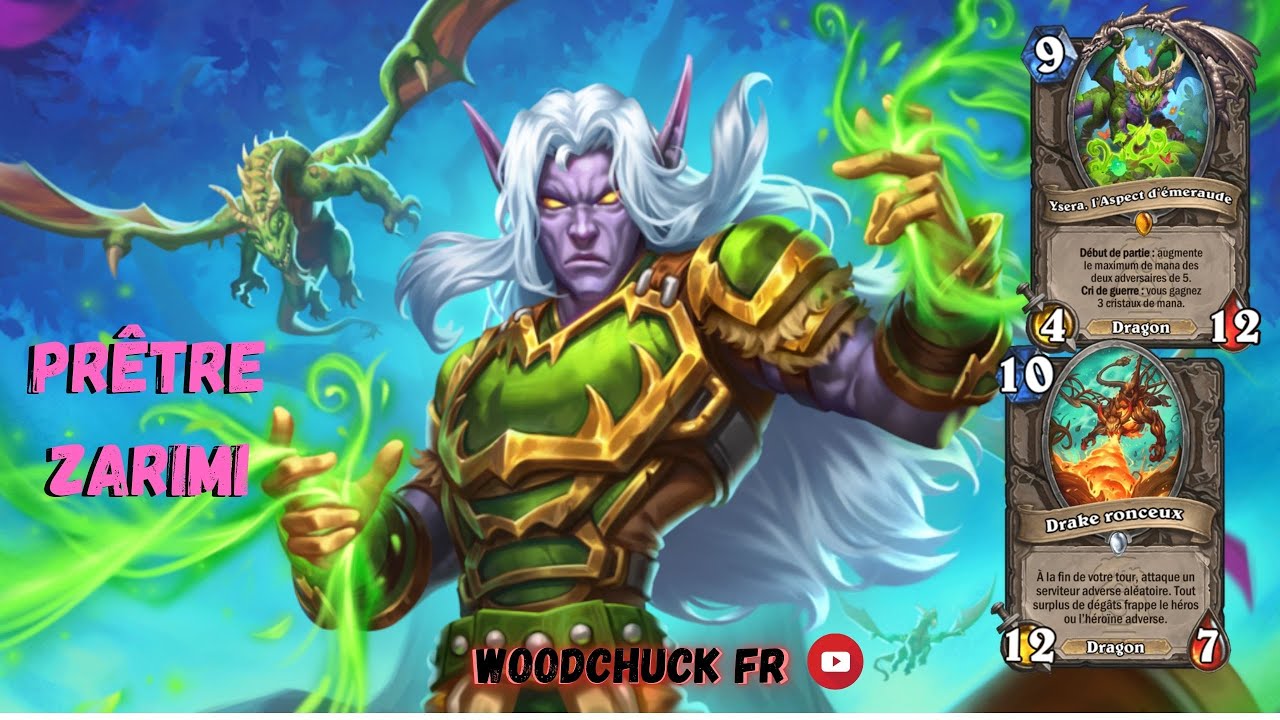 Hearthstone - Prêtre Zarimi ( un deck surprenant ) - Woodchuck
