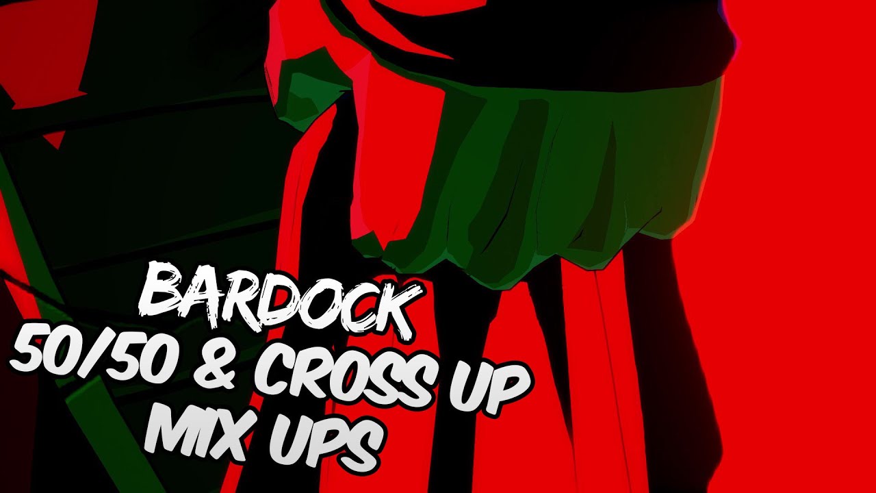 DBFZ 1.33 Bardock 50/50 & Cross Up Mix Ups | DRAGON BALL FighterZ