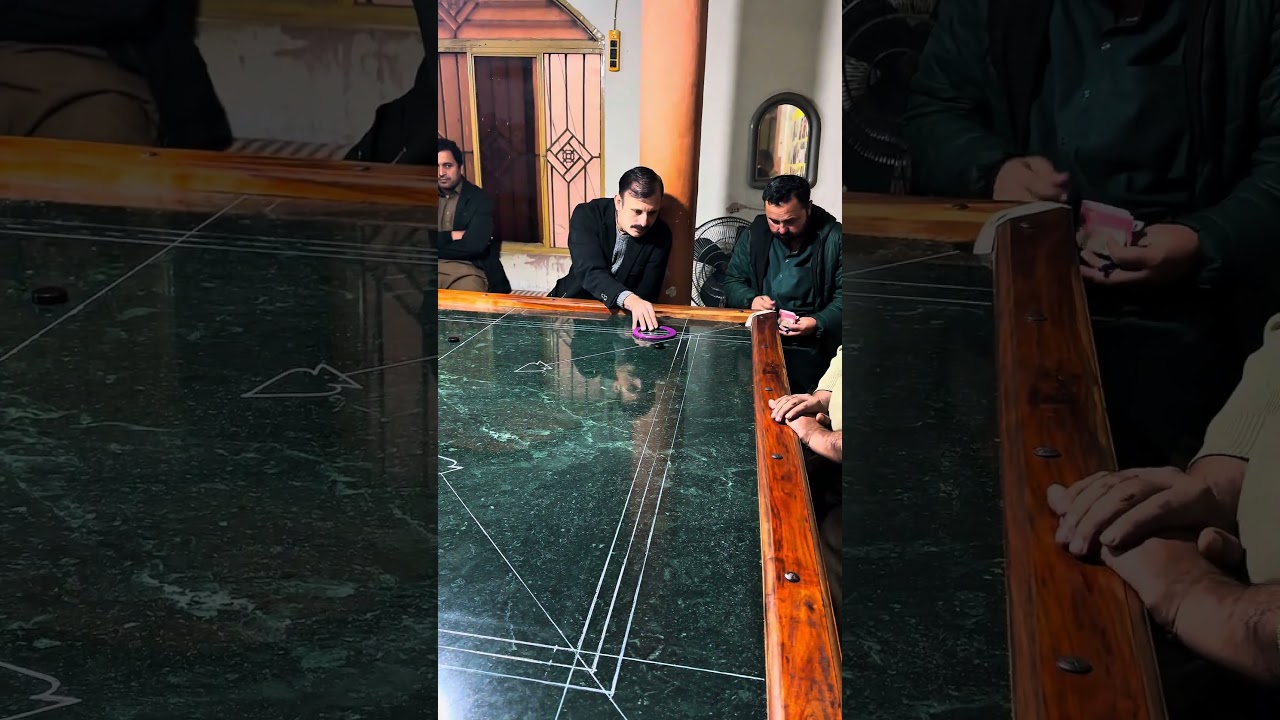 Carrom With Ice-Cold Focus 🥶🎯