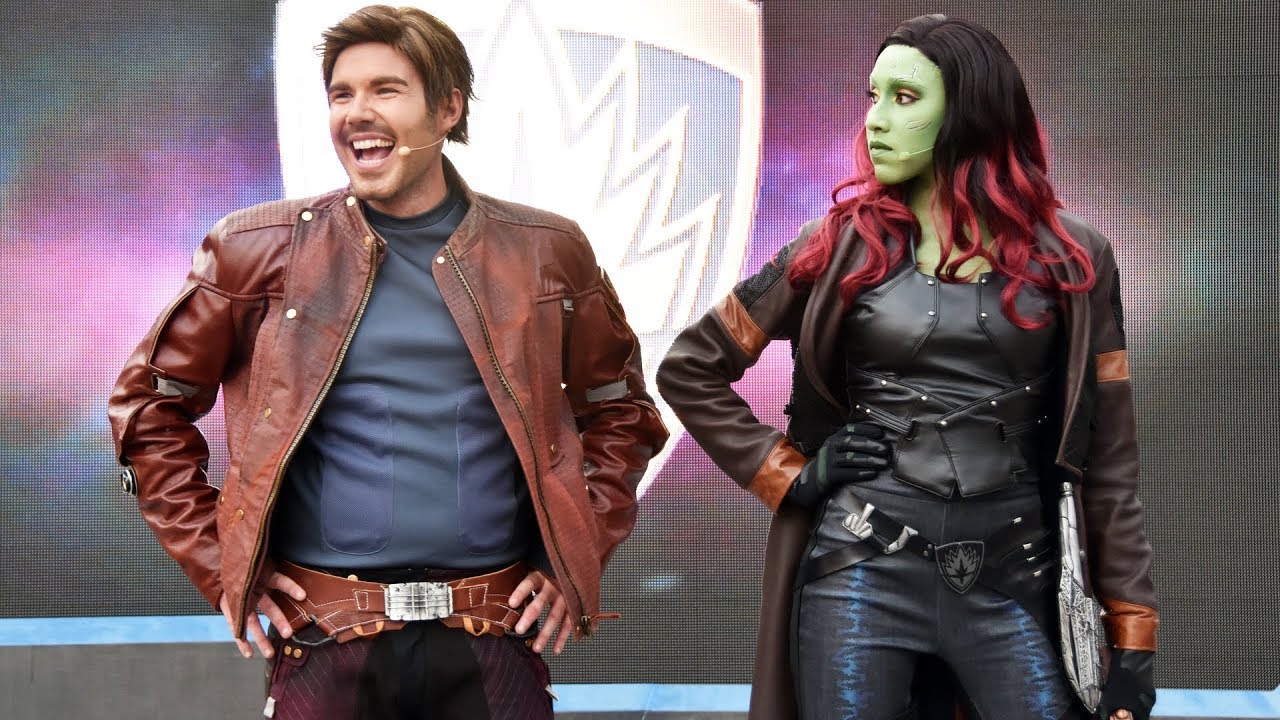 Guardians of the Galaxy Awesome Dance-Off at Disneyland Paris: Marvel Summer Season of Super Heroes