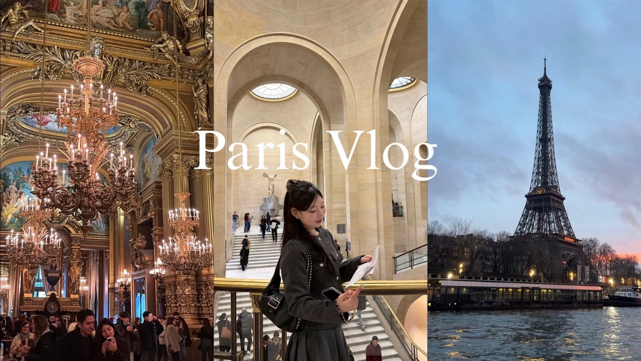 【卒業旅行Vlog】無事卒業できたよin paris🇫🇷🌸🤍