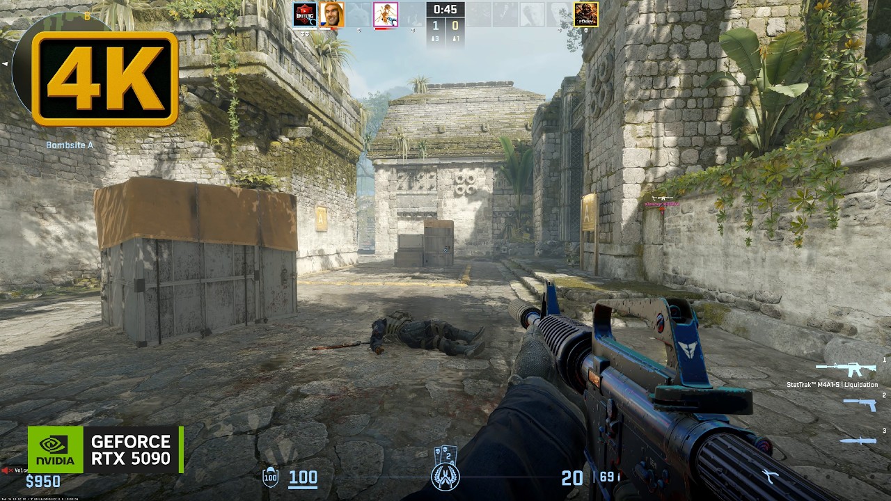 Counter-Strike 2 Gameplay 4K (No Commentary)