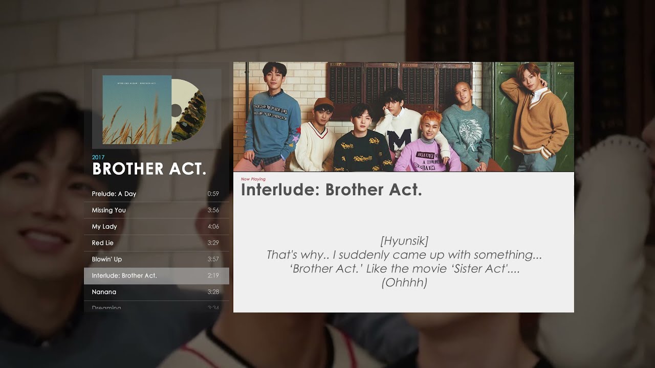 [Interlude] BTOB 비투비 - Interlude: Brother Act | Brother Act. (2017)