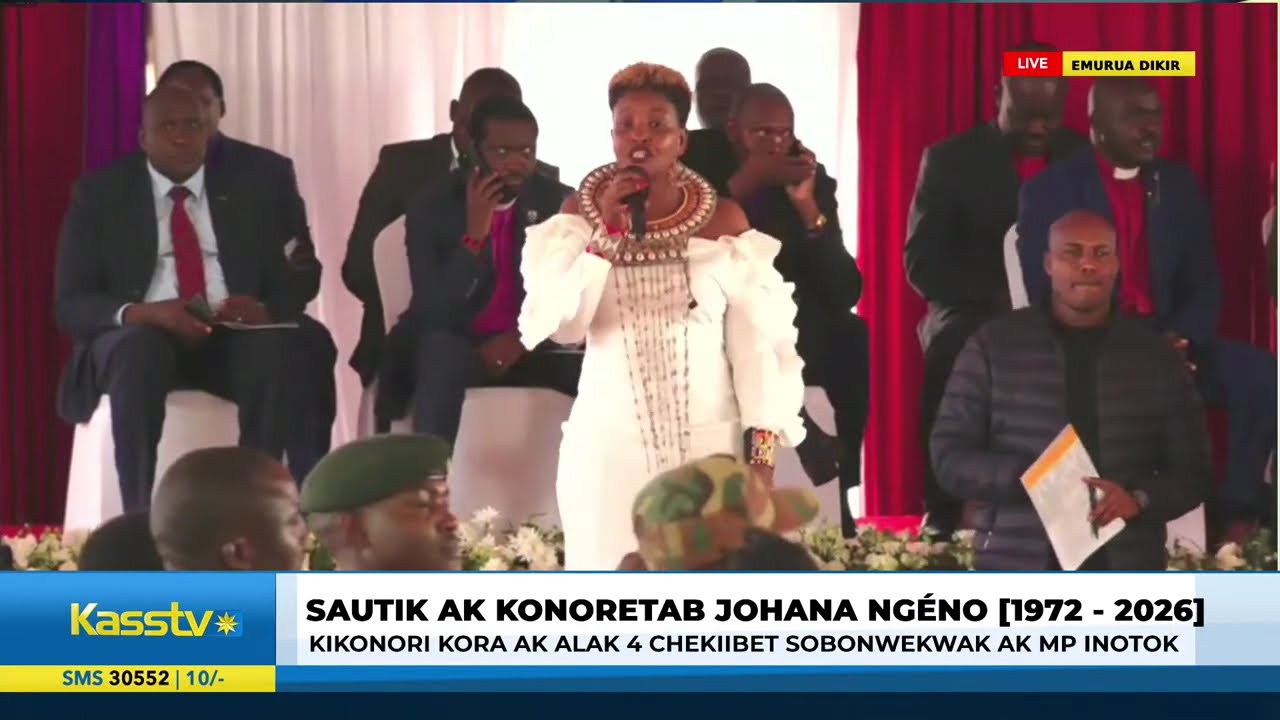 LIVE: FINAL SEND-OFF FOR HON. JOHANNA NGENO, CBS, MP || EMURUA DIKIRR