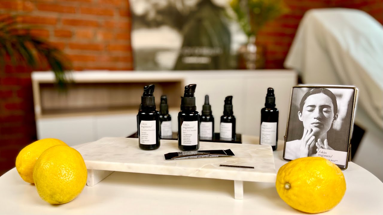 Бустеры /skin regimen/ с витамином С и с ретинолом
