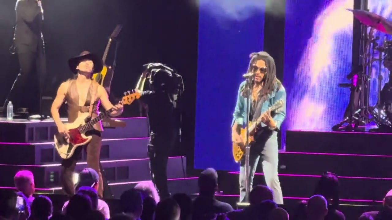 Lenny Kravitz “I belong to you” , Highland Park, Illinois.  August 21, 2025