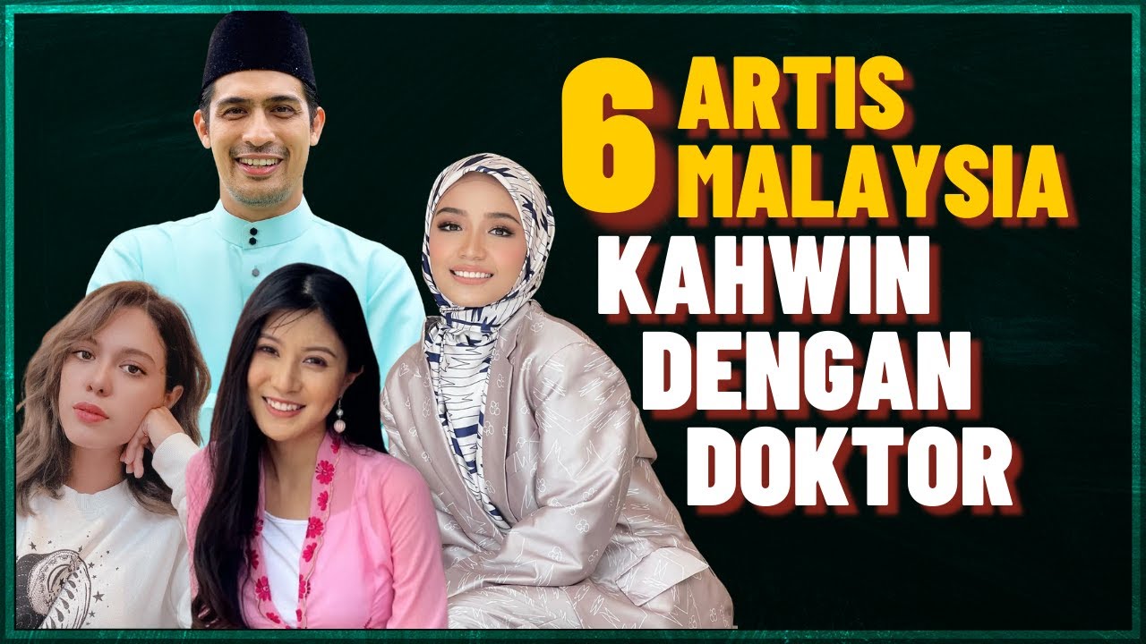 6 Artis Malaysia  Berkahwin Dengan Doktor (Harith Iskandar Bercerai)