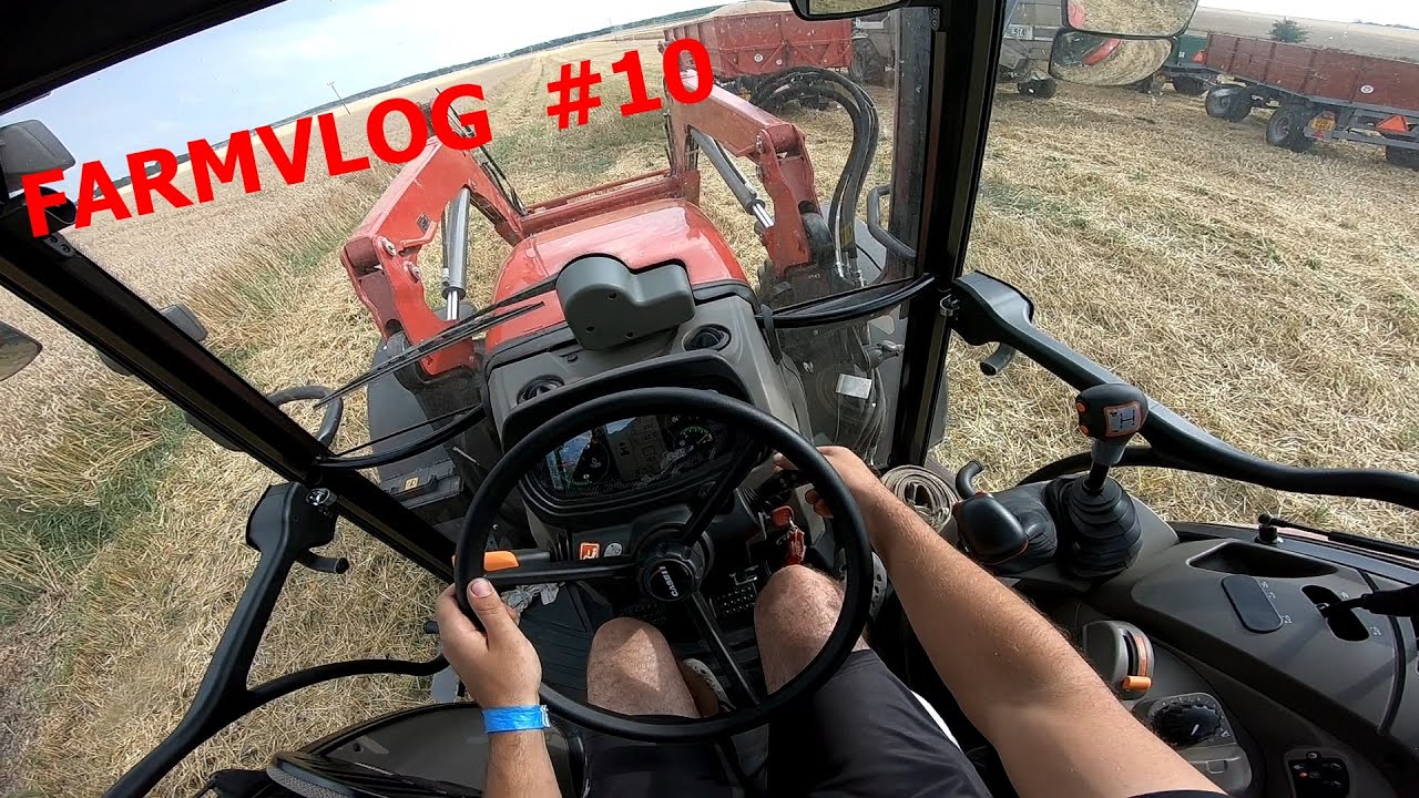 FARMVLOG #10 - Začaly nám ŽNĚ I Case IH Farmall 95C I Žně 2020