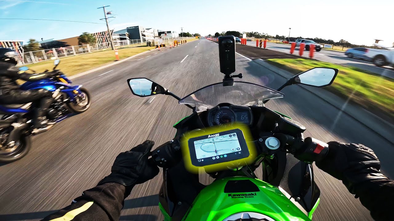 Motorcycle Dashcam + Android Auto/Carplay - Aoocci C5 Pro Review