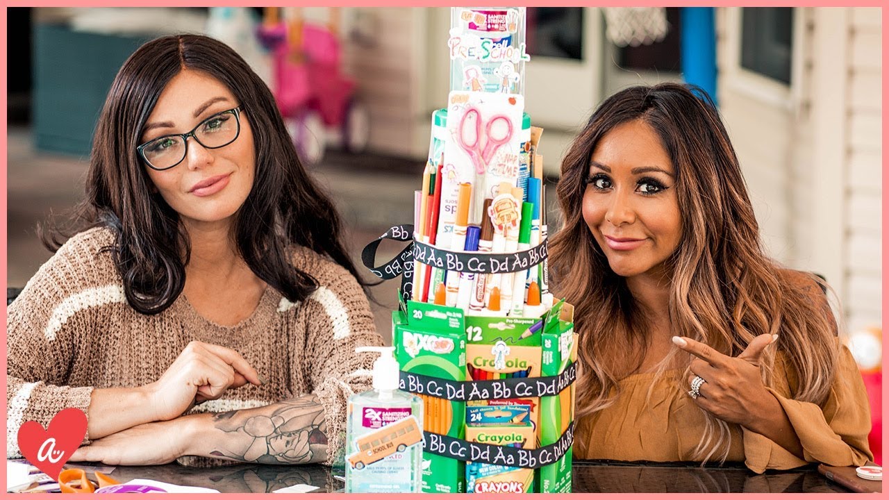 Snooki & JWOWW’s School Supply Cake! I #MomsWithAttitude Moment!