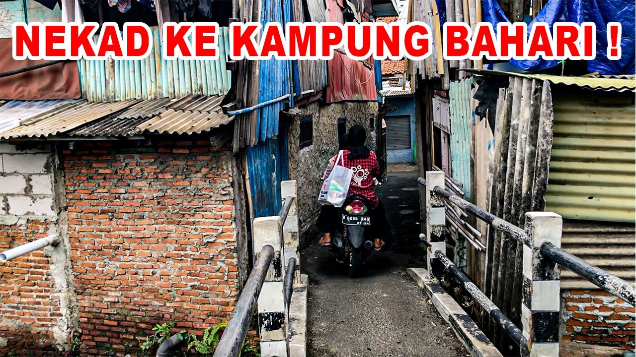 MENCEKAM ! GAK SENGAJA MASUK KAMPUNG PALING RAWAN DI JAKARTA
