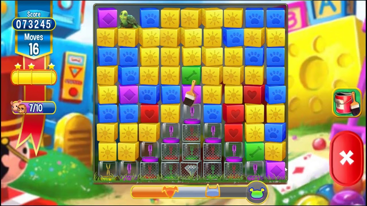 Pet Rescue Saga Level 3592 - NO BOOSTERS | SKILLGAMING ✔️