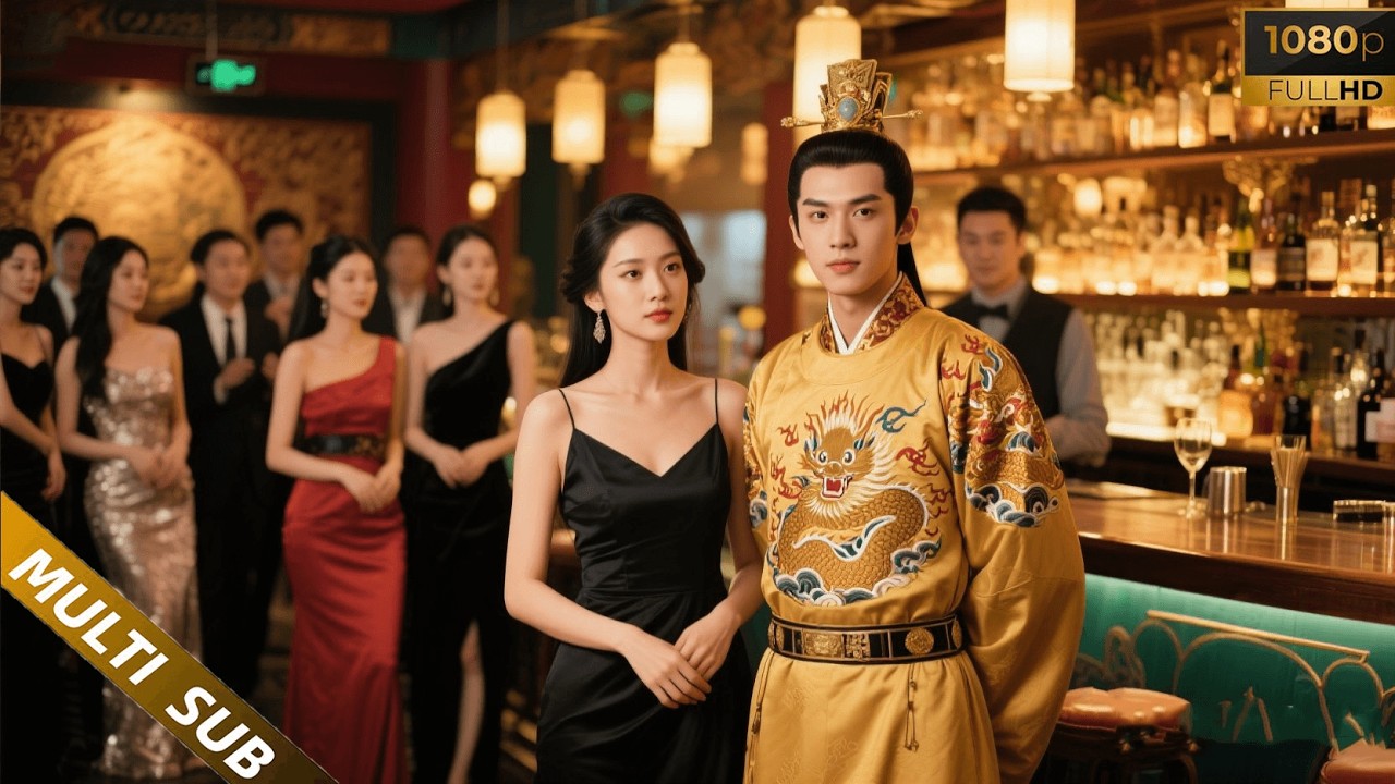 Full Movie  皇帝跟隨寵妃穿越現代，誰料竟被寵妃賣到酒吧當男公關！ #拐个皇帝回现代 #movie #chinesedrama