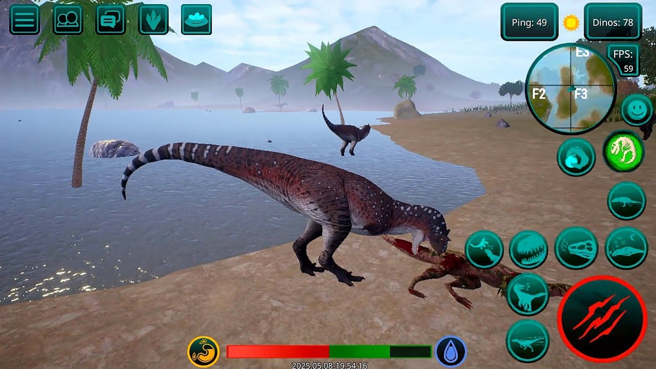 O Novo Carnotaurus - The Cursed Isle