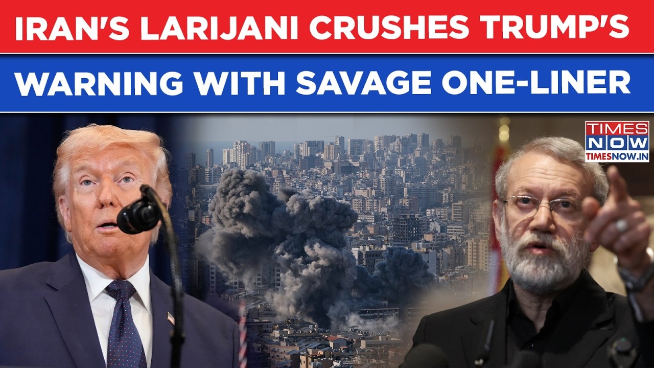 Iran's Larijani Crushes Trump's Threat With Savage 'One Liner', 'Beware Lest You Be Ones To Vanish'
