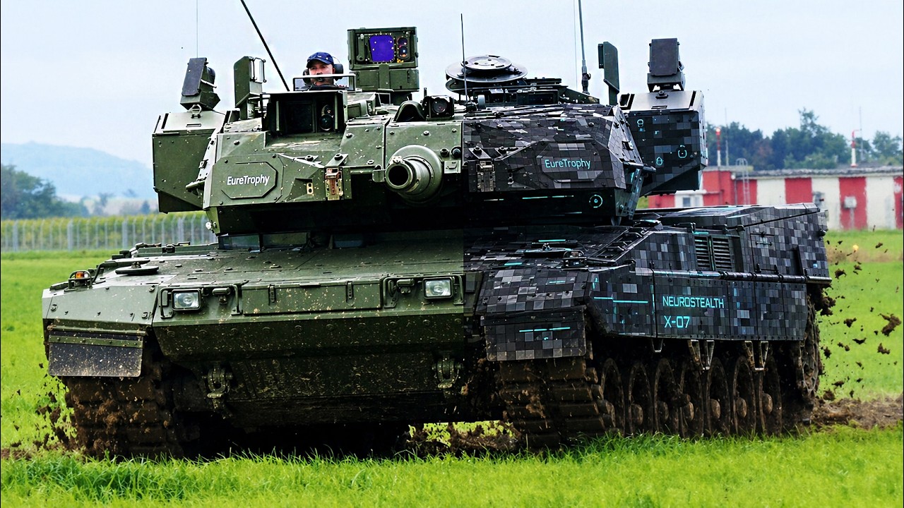Germany's New Stealth Tank Camouflage Just Shocked the World!