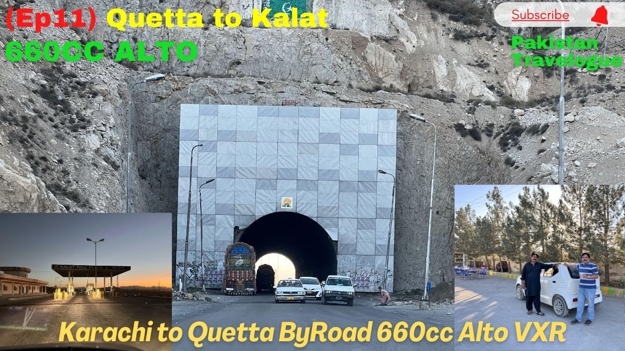 (Ep11) Quetta To Kalat Return Journey | Karachi to Quetta Byroad Alto 660cc Nov 2022