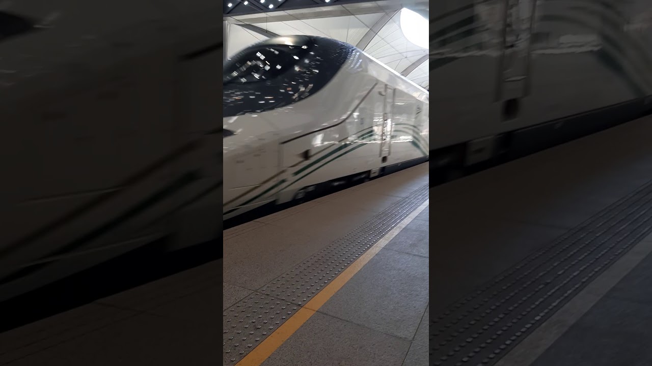 Haramain high speed railway - Mecca to Medina Business class - Beautiful train