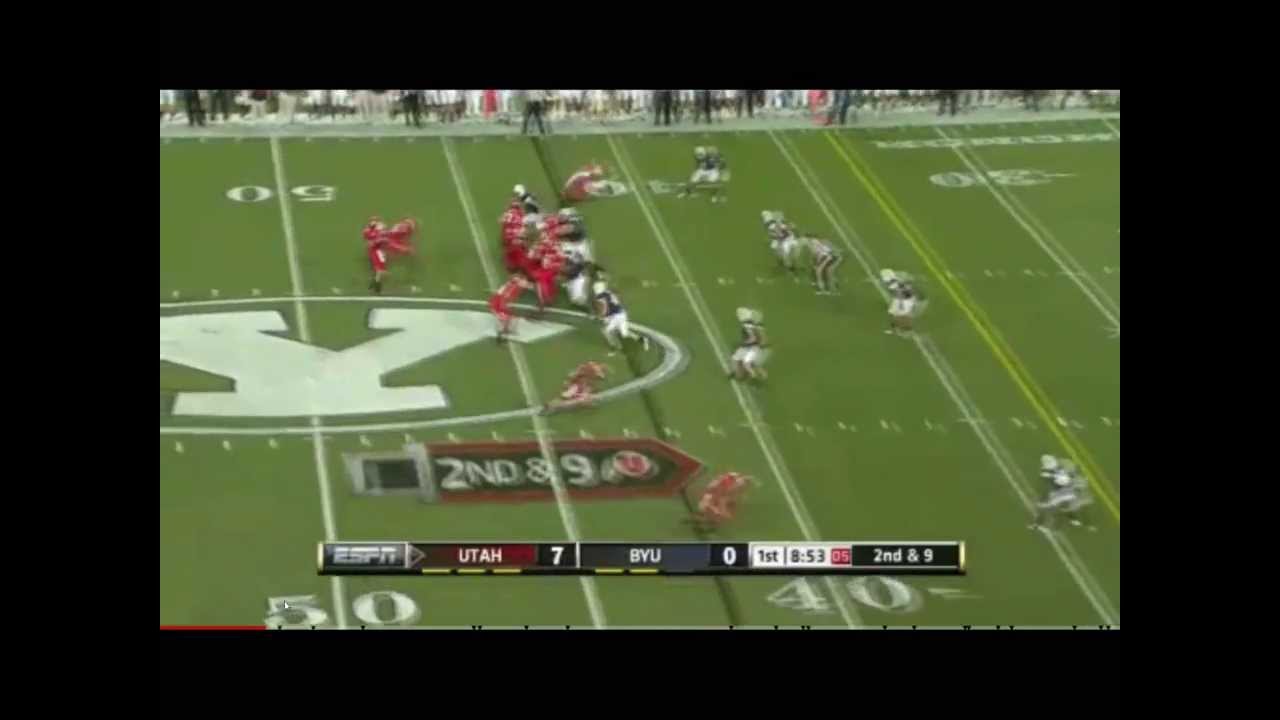 Utah vs. BYU 2011 Highlights Holy War Jake Heaps' Nightmare