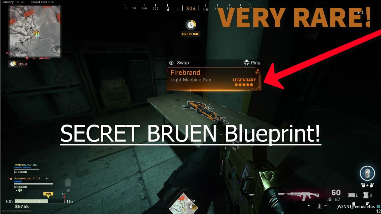 WARZONE SECRET SUBWAY ROOM AND BLUEPRINT PUZZLE!