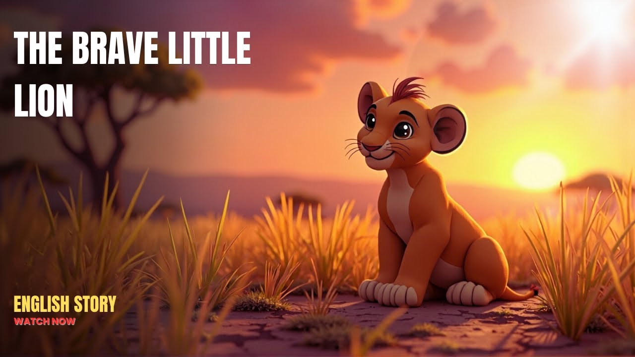 The Brave Little Lion | A Heartwarming Story of Courage and Friendship