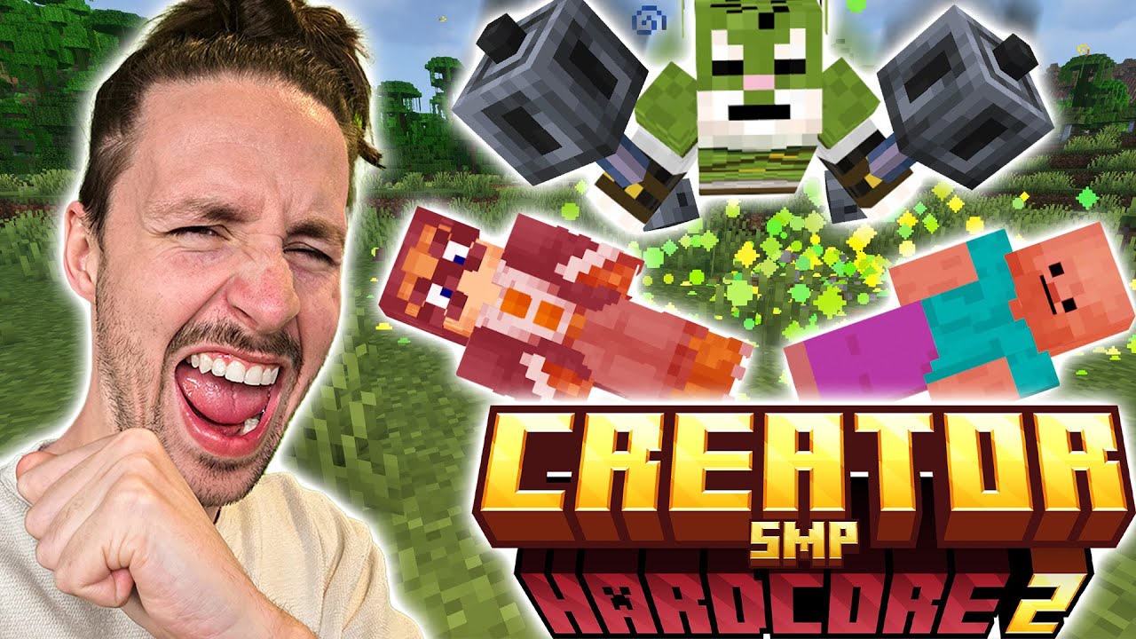 NIEUWE OVERPOWERED MACE TRUC PROBEREN?! | Minecraft Creator SMP Hardcore 2 [Dag 12]