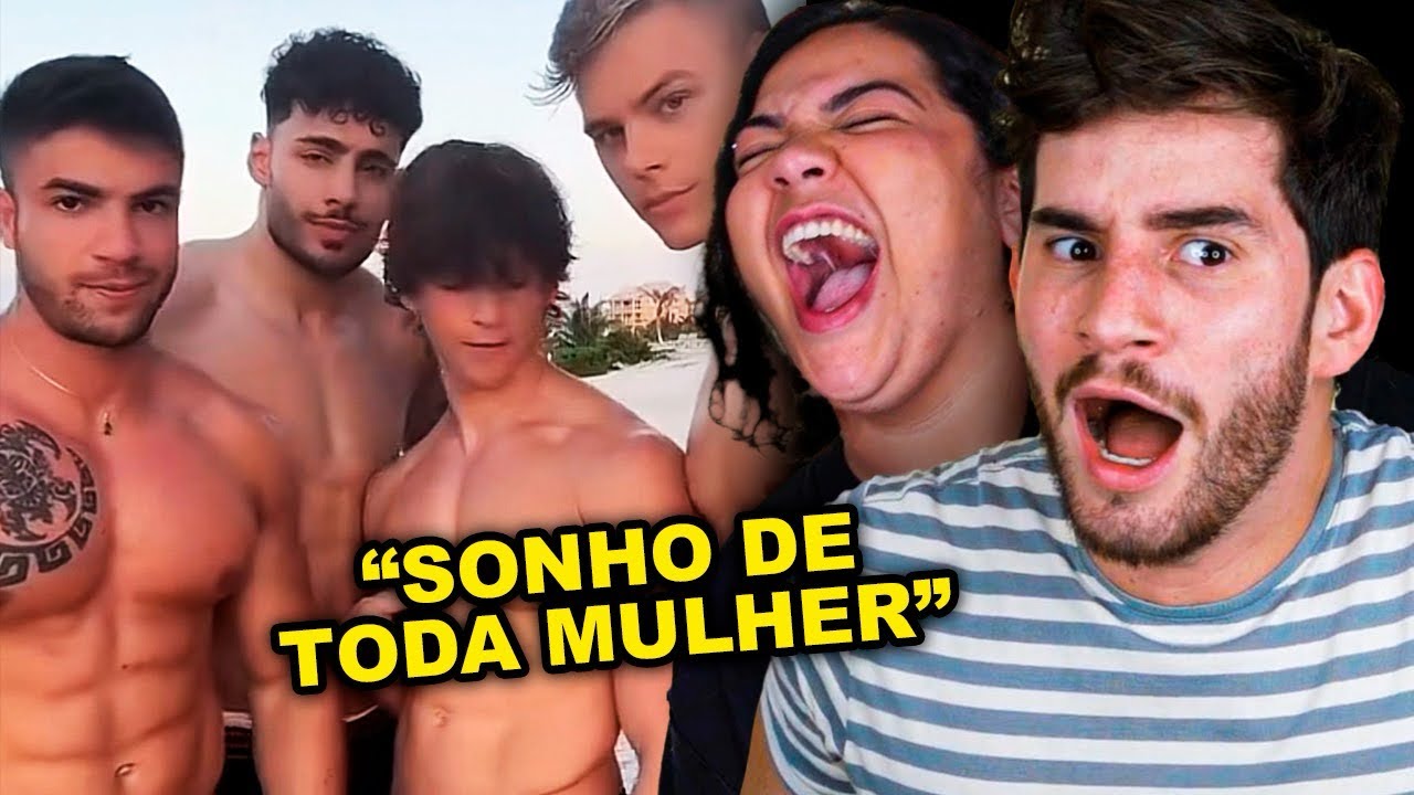 macho passando vergonha