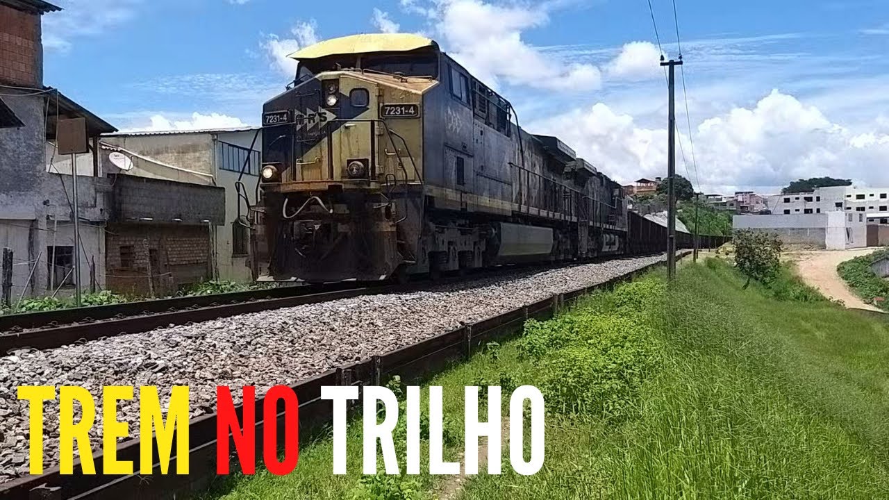 Trem de carga 7231-4 MRS 08/01/2021