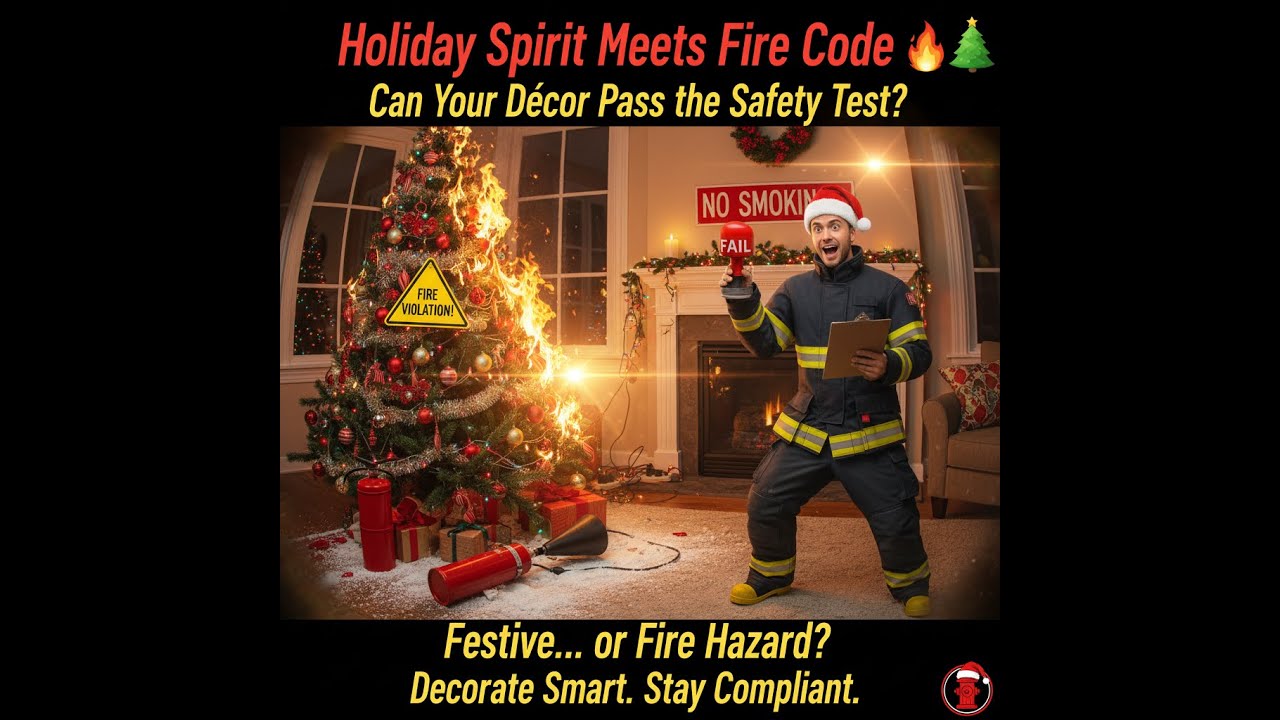 🎄🔥So, You Think You Can Decorate? Epic Fire Code Hacks for Healthcare!