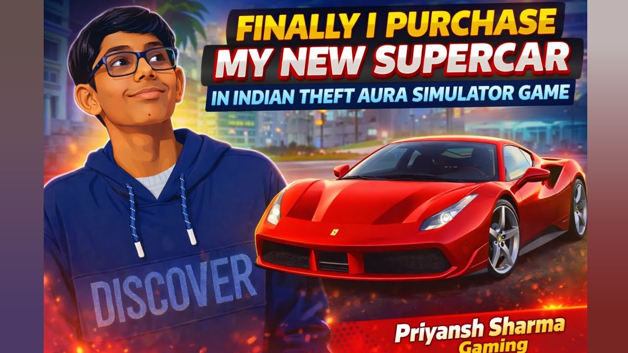 Finally I purchase My first Supercar In Indian therf  aura Simulator Game