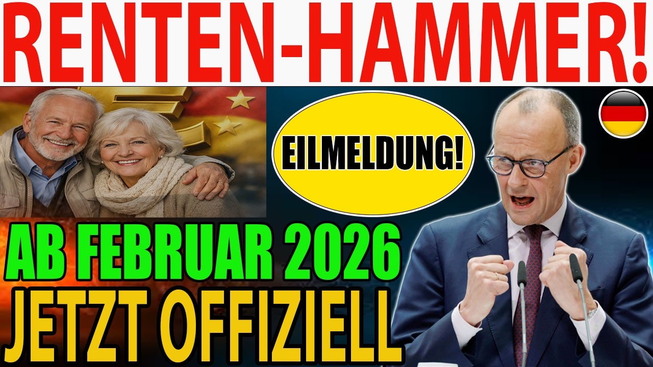 💥 Gesetzliche Rente ab 15. Februar 2026 – Das gilt jetzt offiziell!