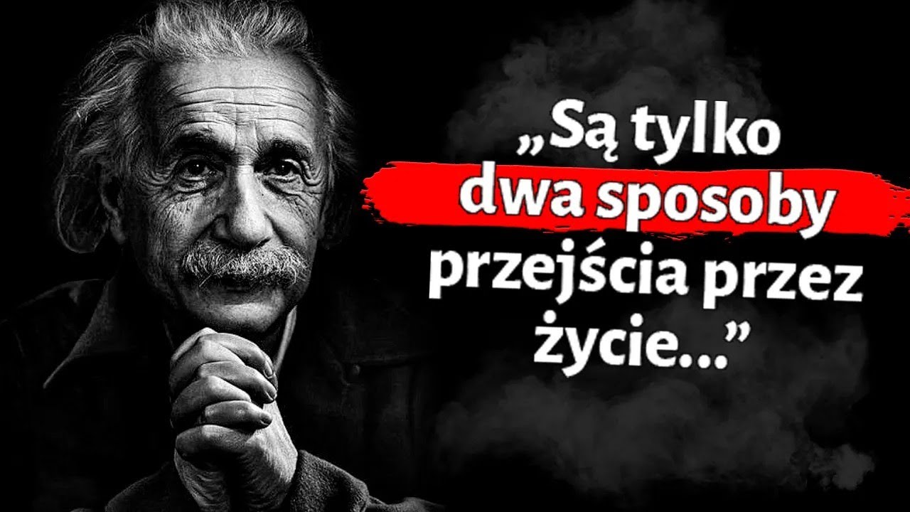 Albert Einstein: Przemyślenia Geniusza, Które Zmienią Twoje Spojrzenie na Świat