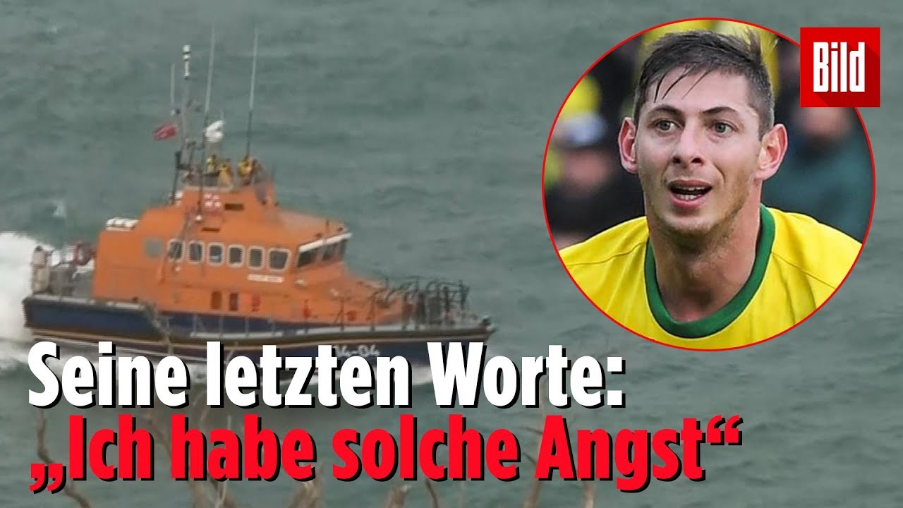 Fußball-Star Emiliano Sala vermisst: Dramatische Whatsapp aus dem Absturz-Jet