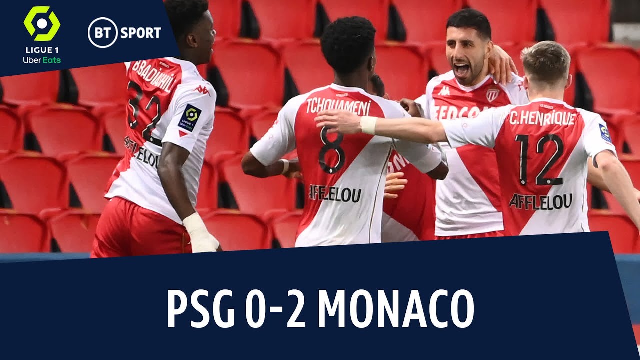 PSG vs Monaco (0-2) | Monaco make title race statement! | Ligue 1 Highlights