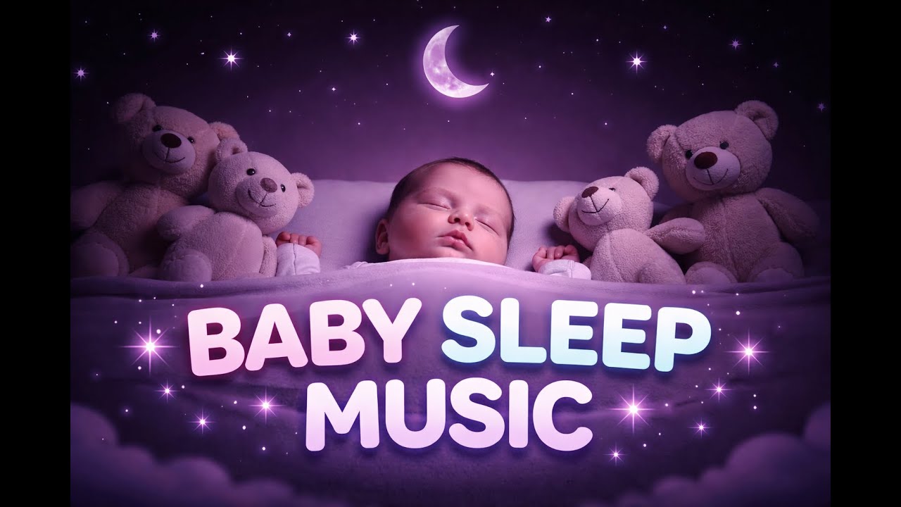 Baby Sleeps in 3 Minutes 😴 1 Hour 49 Minutes Gentle Night Lullabies 🌙