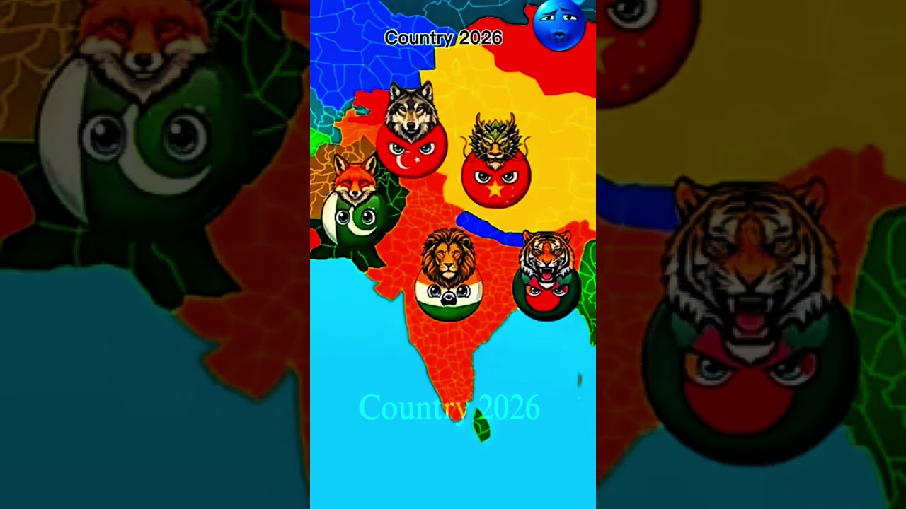 Operation Sindoor 🇮🇳🔥| India's Powerful Response!#Shorts#countryballs