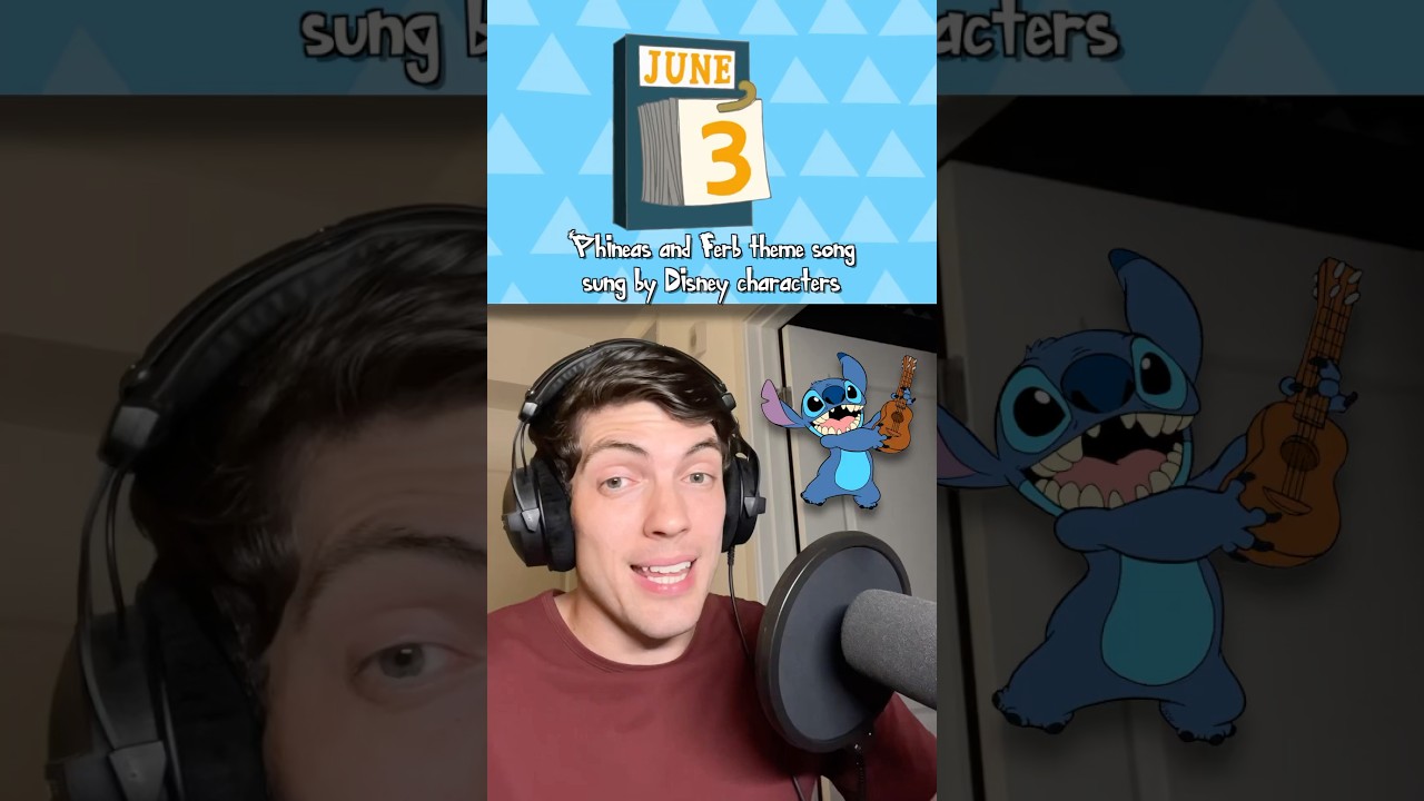 Disney voices sing the Phineas and Ferb theme