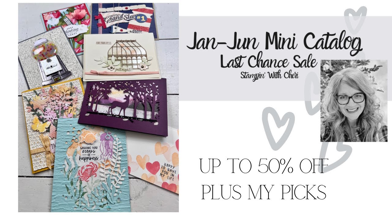 HALF OFF!!!  My Picks & Don't Miss For June's Sales & Specials Stampin Up!