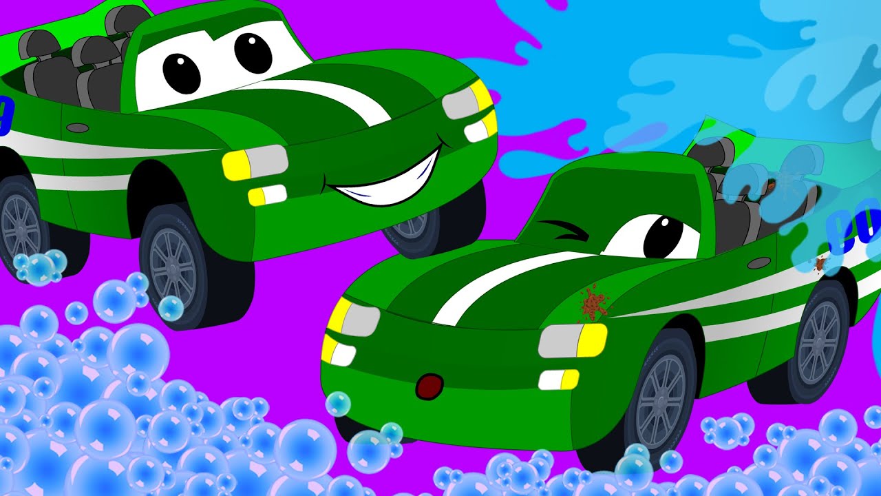 Sports Car Car Wash | Car wash For Kids | Kids videos