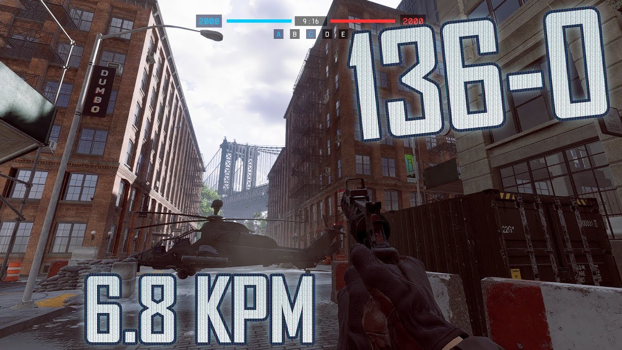 BF6 Attack Helicopter TOP Pilots Work | GUNNER POV | Manhattan Bridge