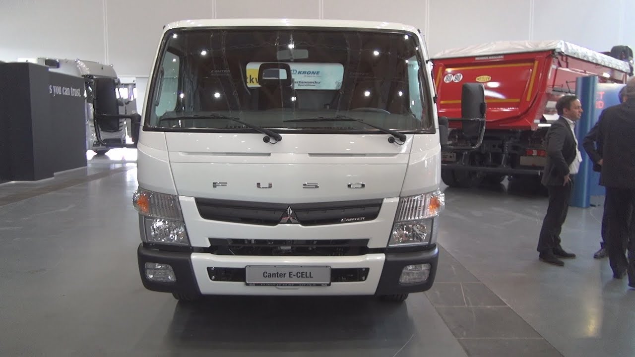 Fuso Canter E-Cell Chassis Truck (2018) Exterior and Interior