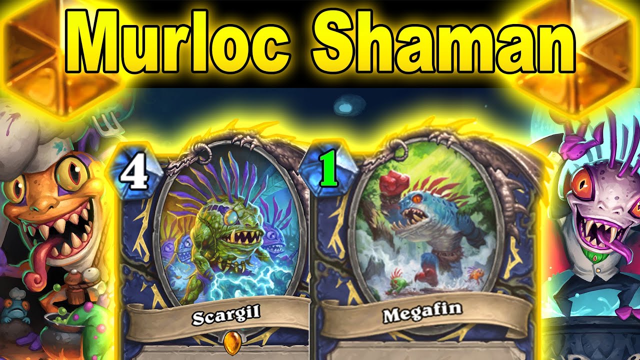 88% Winrate Strongest Quest Murlocs Shaman Deck In The Game At March of the Lich King | Hearthstone