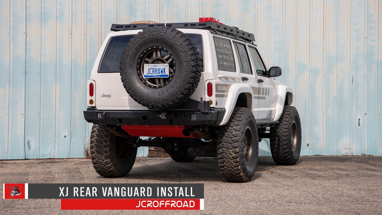 Установка заднего бампера XJ Vanguard