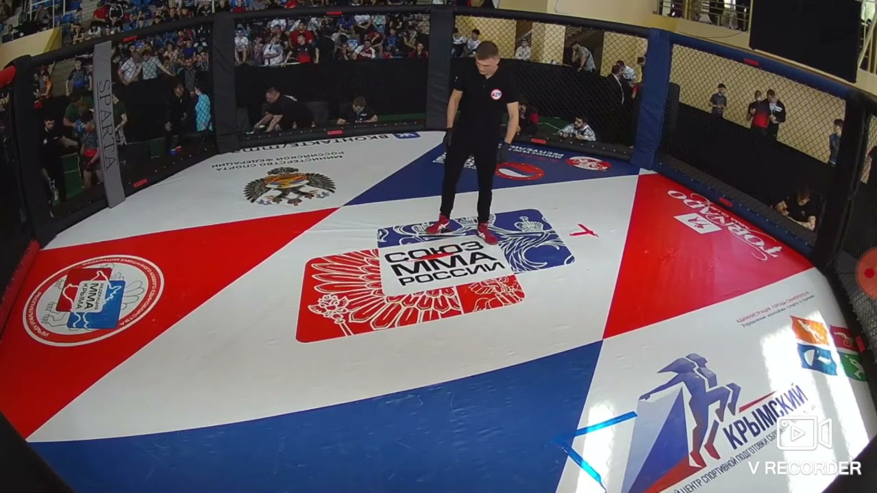 АСХАБ МАГАМАДОВ ( Тульская область ) vs Аббаслы Джахан ( Москва )  Первенство России по ММА  1 БОЙ