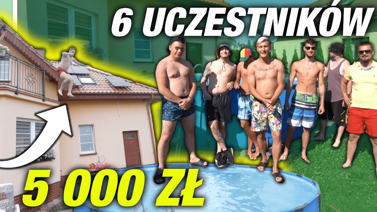 KTO DŁUŻEJ WYTRZYMA W BASENIE WYGRYWA 5 000 ZŁOTY 😵