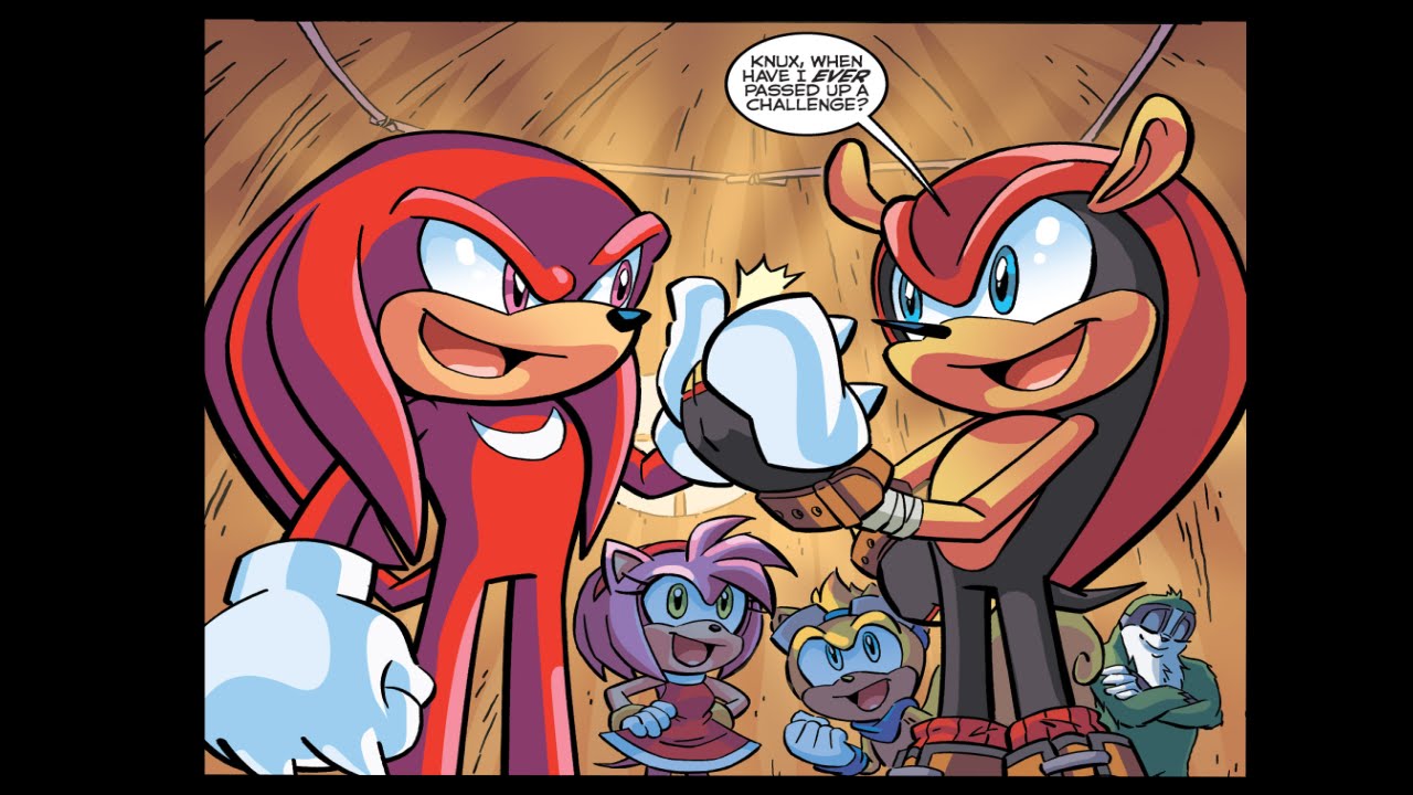 Sonic Comic Drama: Homesick/Shards and Sparks
